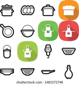 Food best vector icon set