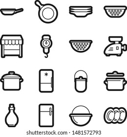Food best vector icon set