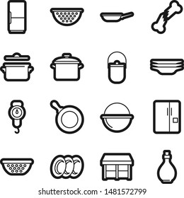Food best vector icon set