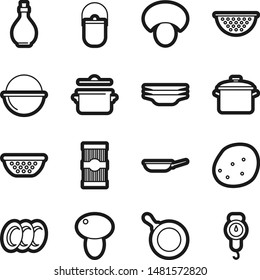 Food best vector icon set