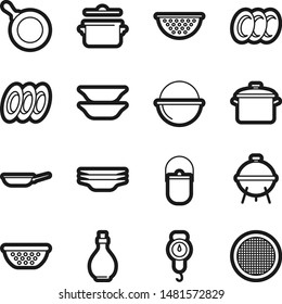 Food best vector icon set