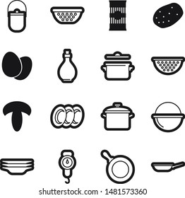 Food best vector icon set