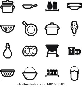 Food best vector icon set