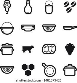 Food best vector icon set