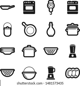 Food best vector icon set