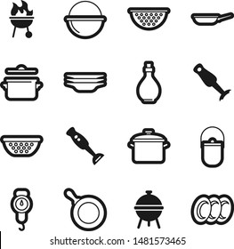 Food best vector icon set