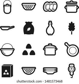 Food best vector icon set