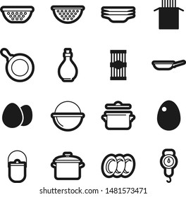 Food best vector icon set