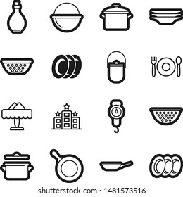 Food best vector icon set