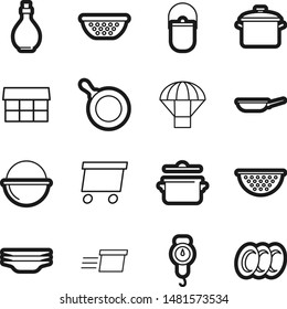 Food best vector icon set