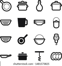 Food best vector icon set