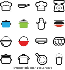 Food best vector icon set