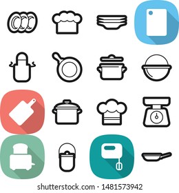 Food best vector icon set