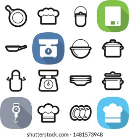 Food best vector icon set
