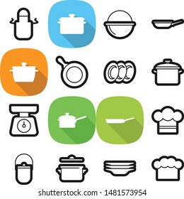 Food best vector icon set