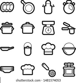 Food best vector icon set