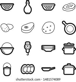 Food best vector icon set