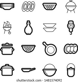 Food best vector icon set