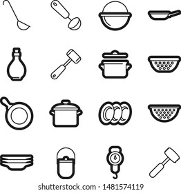 Food best vector icon set