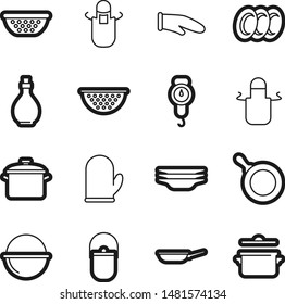 Food best vector icon set