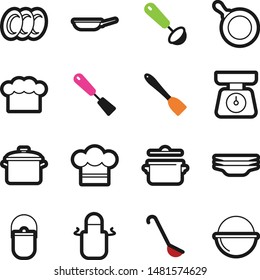 Food best vector icon set