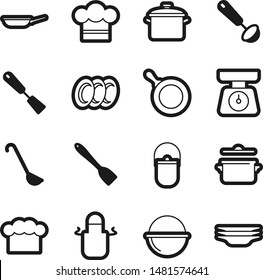 Food best vector icon set