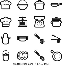 Food best vector icon set