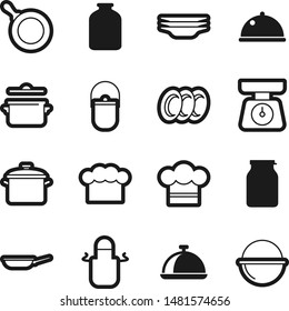 Food best vector icon set