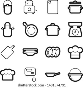 Food best vector icon set