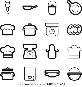 Food best vector icon set