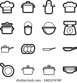 Food best vector icon set