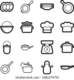 Food best vector icon set