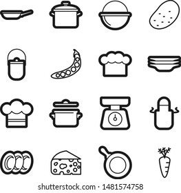 Food best vector icon set