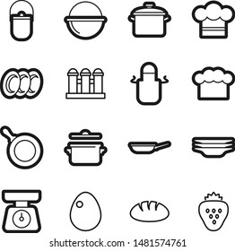 Food best vector icon set