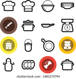 Food best vector icon set