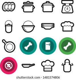 Food best vector icon set