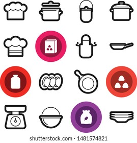 Food best vector icon set