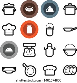 Food best vector icon set