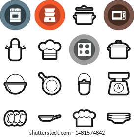 Food best vector icon set