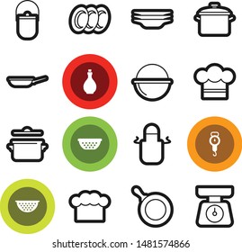 Food best vector icon set