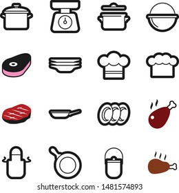 Food best vector icon set