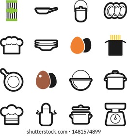 Food best vector icon set