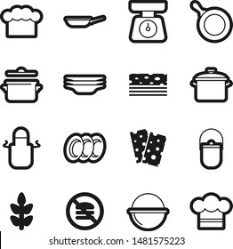 Food best vector icon set