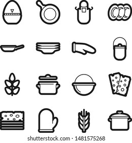Food best vector icon set