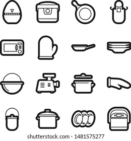 Food best vector icon set