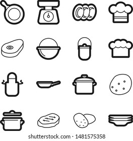 Food best vector icon set
