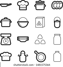 Food best vector icon set