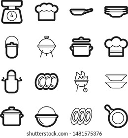 Food best vector icon set