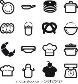 Food best vector icon set