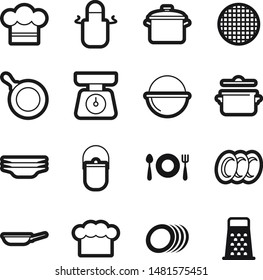 Food best vector icon set